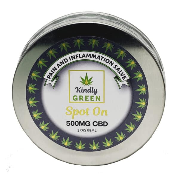 Kindly Green Spot On 500 Mg Cbd Oil Salve For Pain And Inflammation