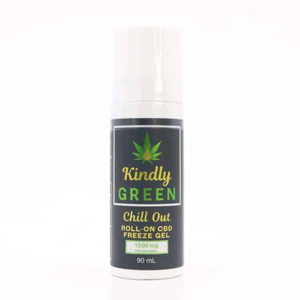Kindly Green Chill Out Roll On Freeze Gel 1500 Mg Cbd Oil