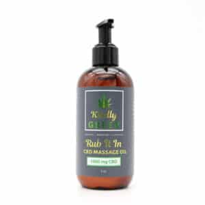 Kindly Green Rub It In 1000 Mg Cbd Oil Massage Oil